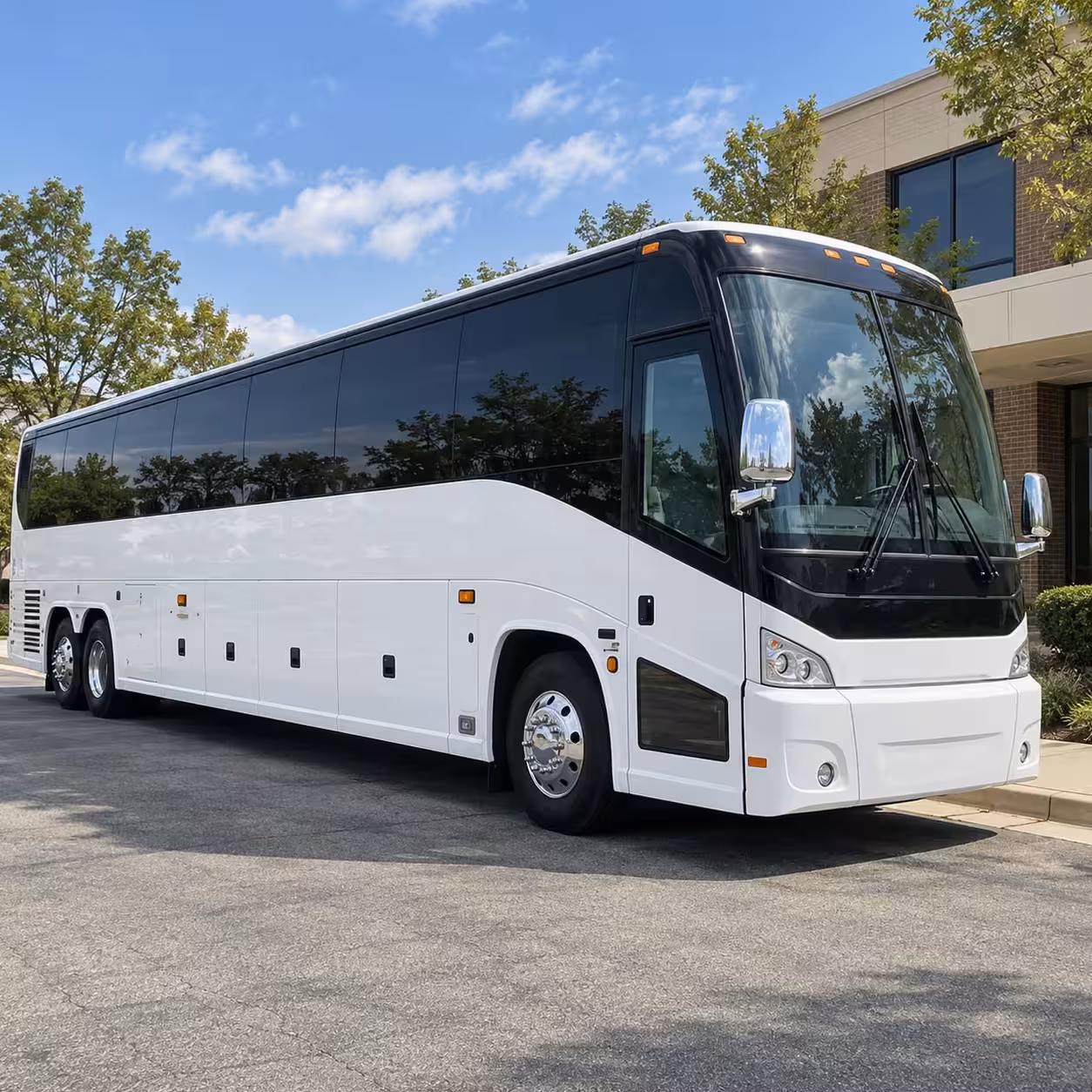 56 passenger charter bus