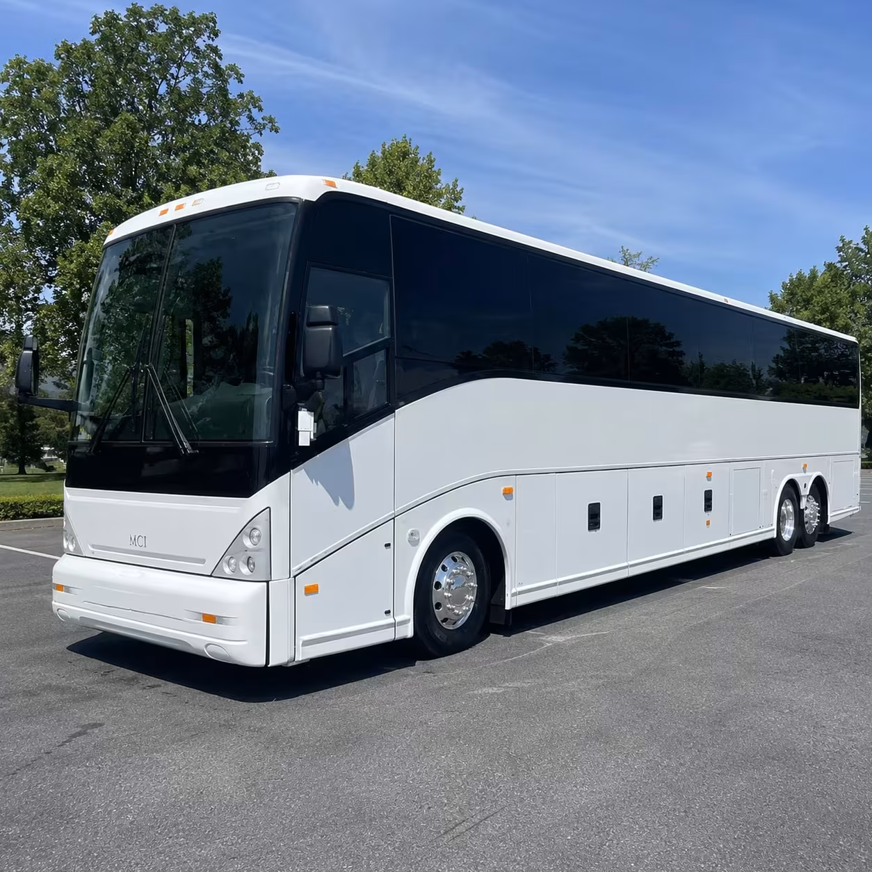 bus rental options for fairfield trips
