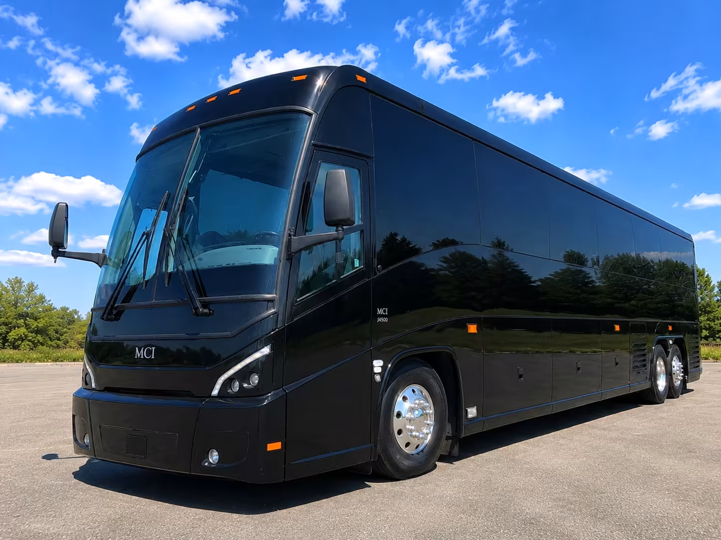 charter buses for large fairfield prom groups