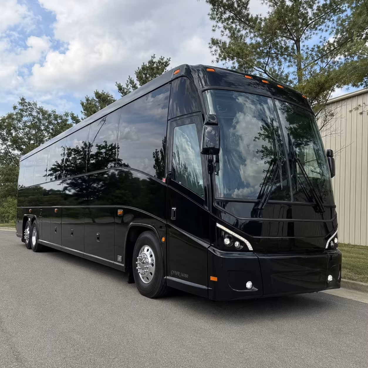 fairfield bus rentals for military ceremonies and official events