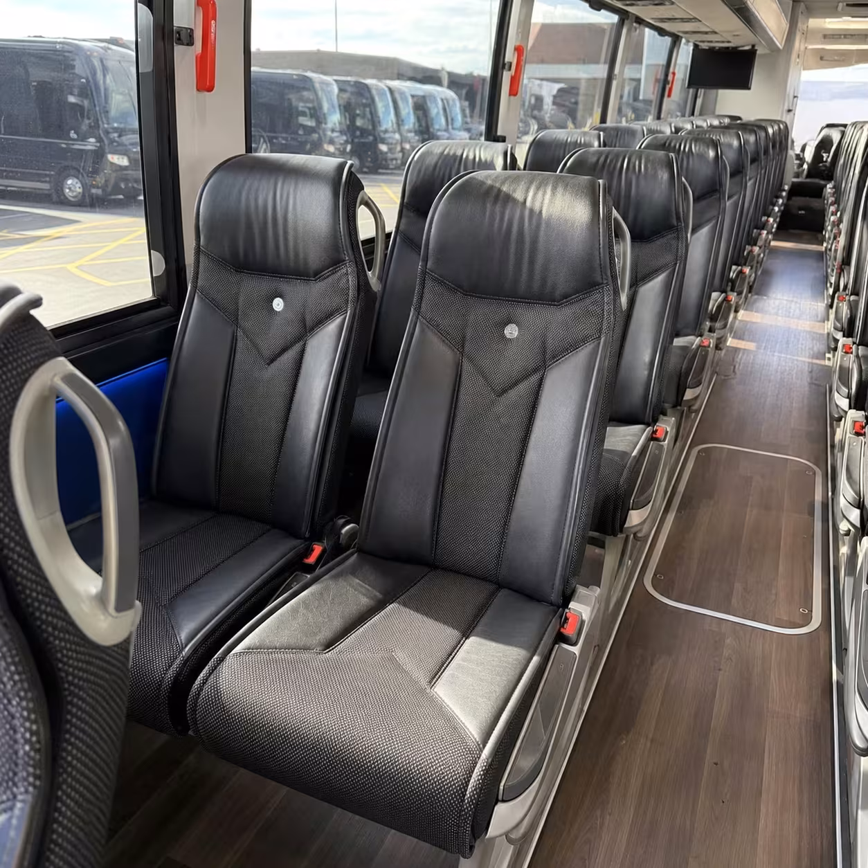fairfield charter bus interior