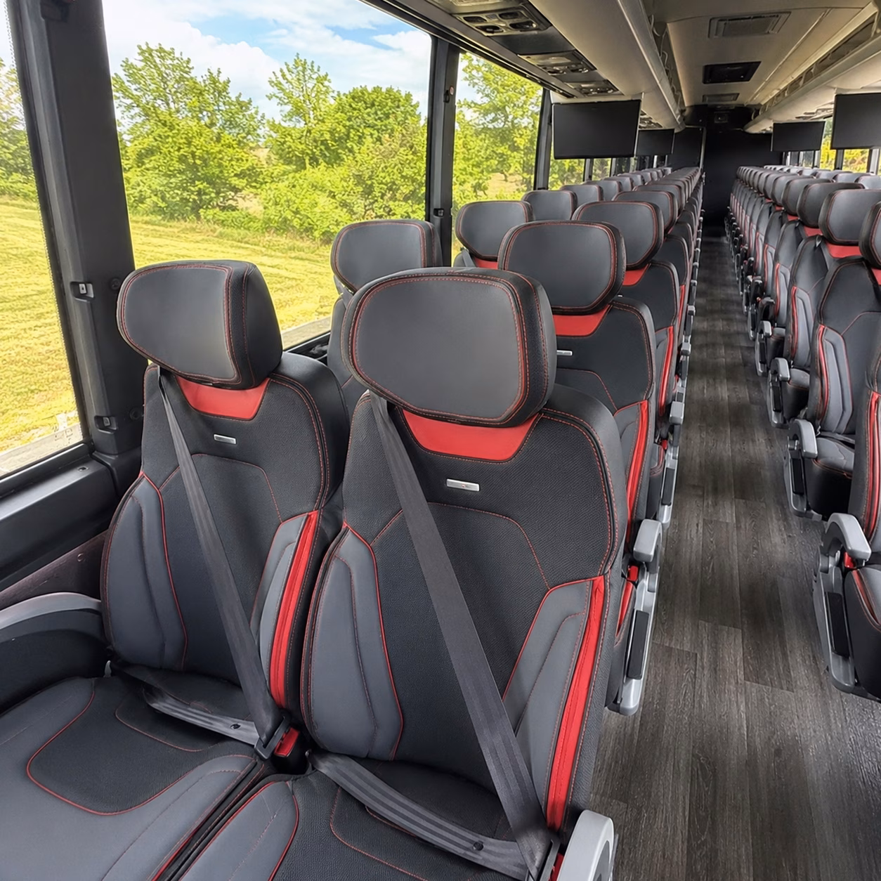 fairfield charter bus rentals to sacramento river cats games