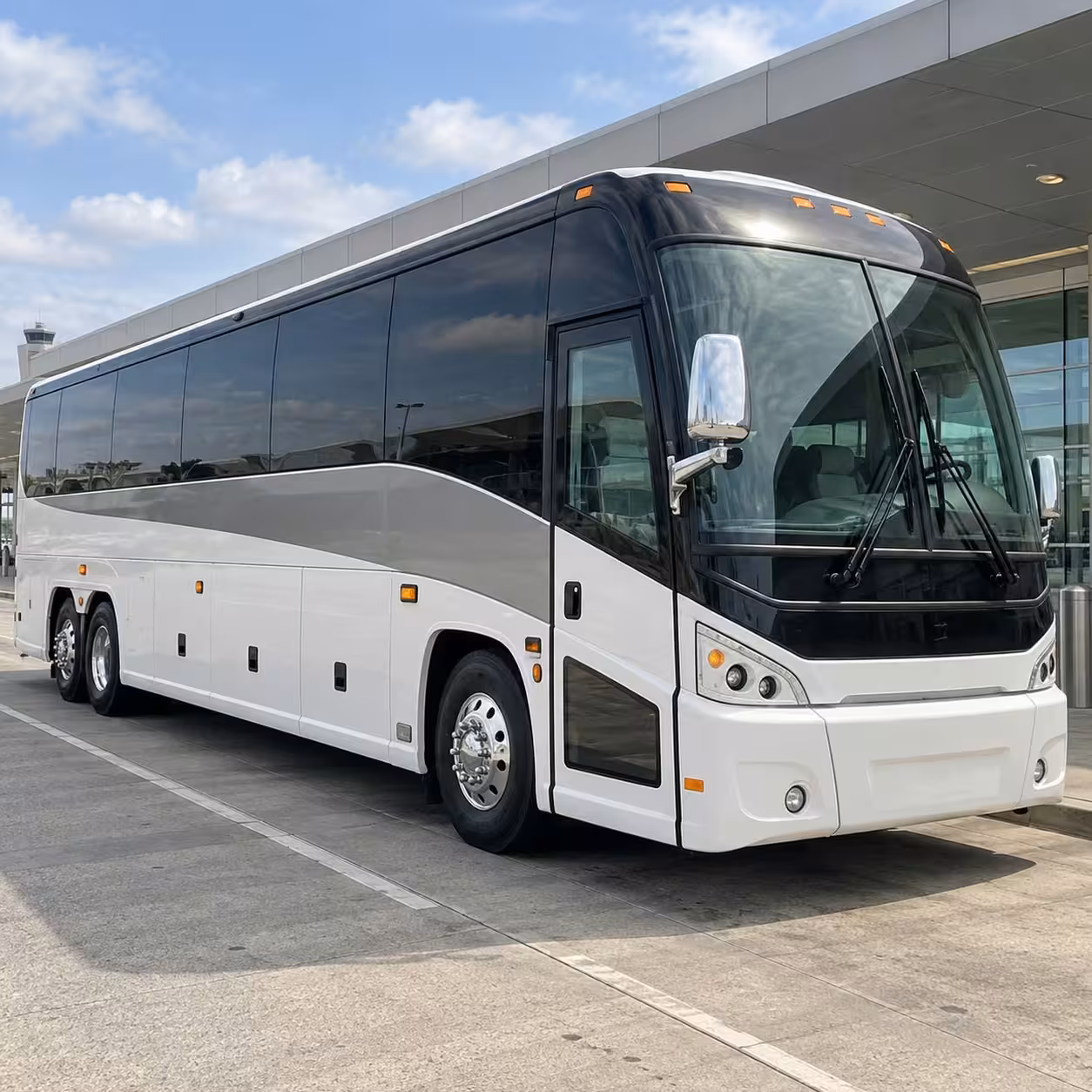 fairfield wedding shuttle buses between hotels and ceremony venues