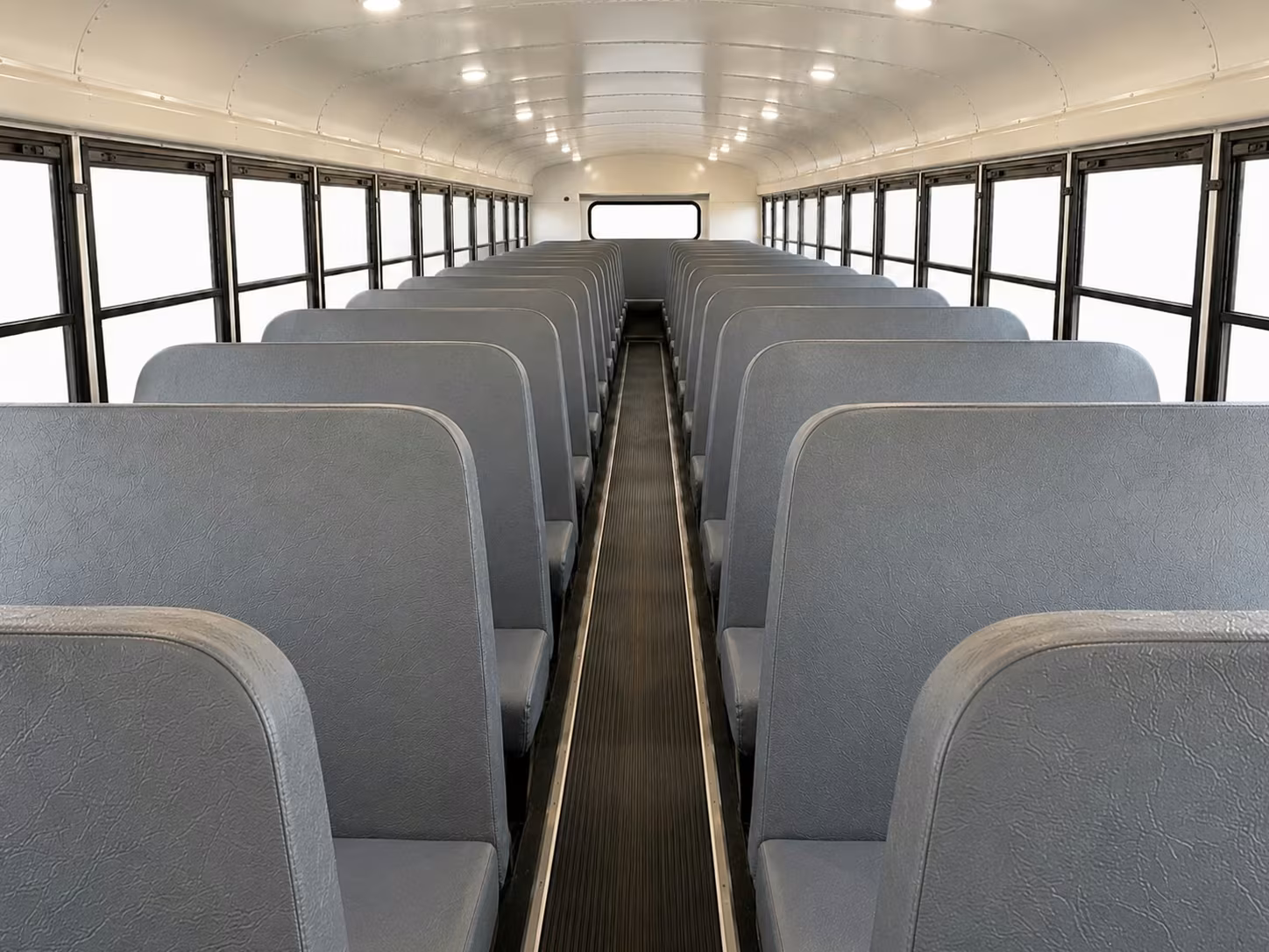 school bus interior
