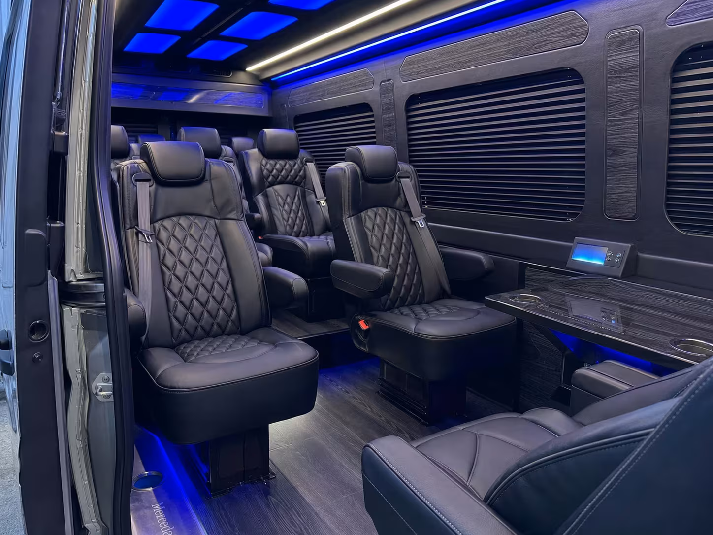 sprinter van transportation for groups and events across fairfield