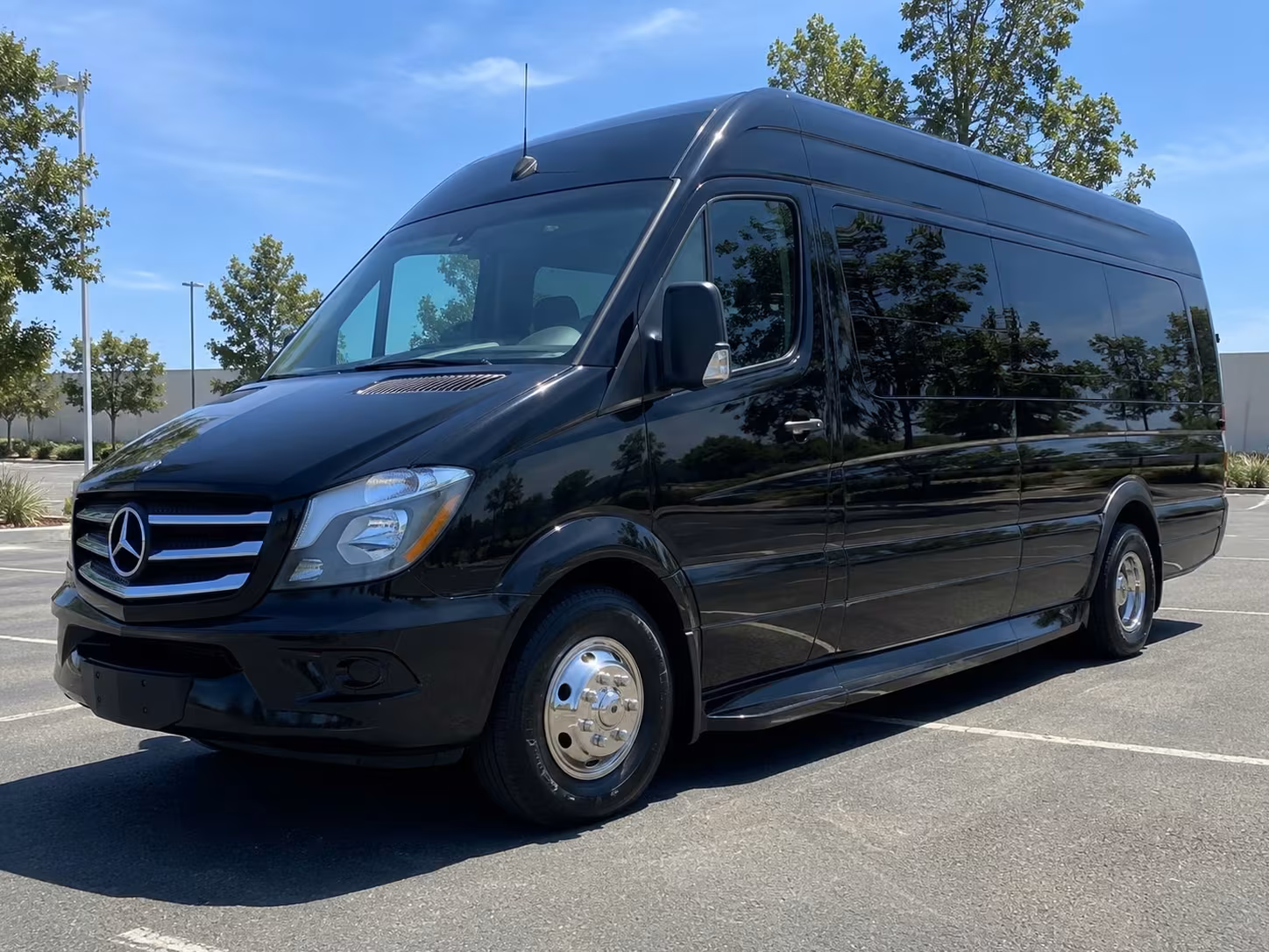 sprinter van with driver