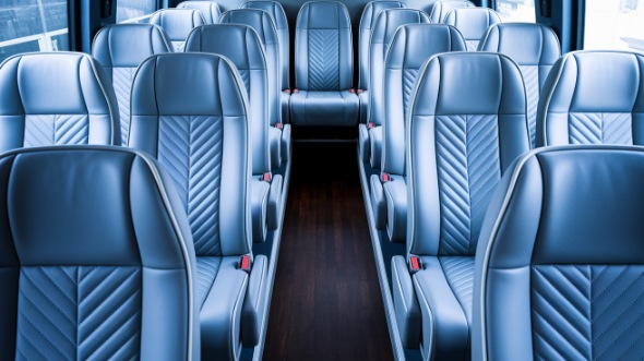 20 passenger minibus interior