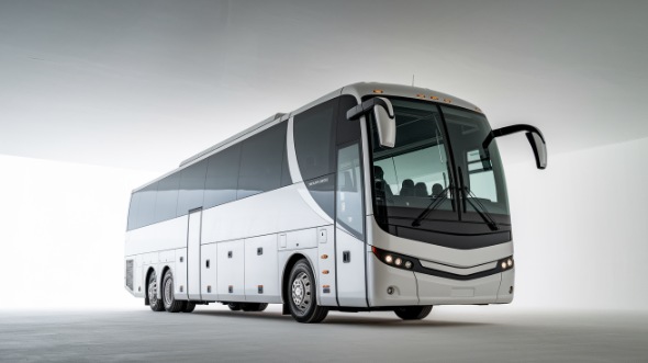 56 passenger charter bus fairfield
