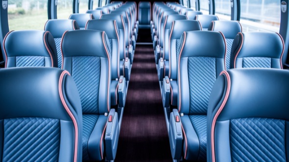56 passenger charter bus interior fairfield