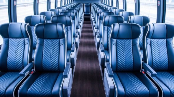 fairfield 56 passenger charter bus rental