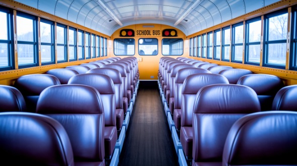 fairfield school bus rental inside